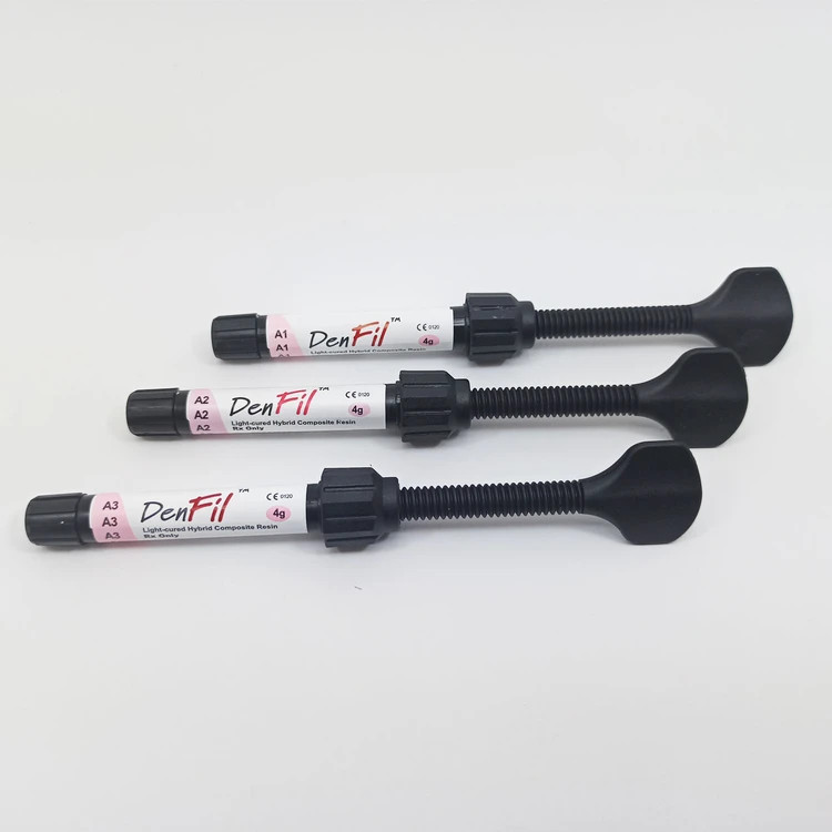 کامپوزیت فلو لایتکیور دنفیل (DenFil Flow) – رزین ترمیمی دندانپزشکی(هلوگرام دار،دارای دوسرنگ،اصلی)