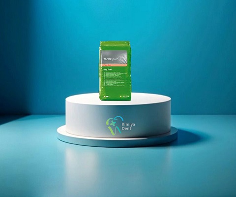 خمیر آلژینات بایر کولزر مدل Alginoplast Fast Set – سریعگیر، دقت بالا، ساخت آلمان