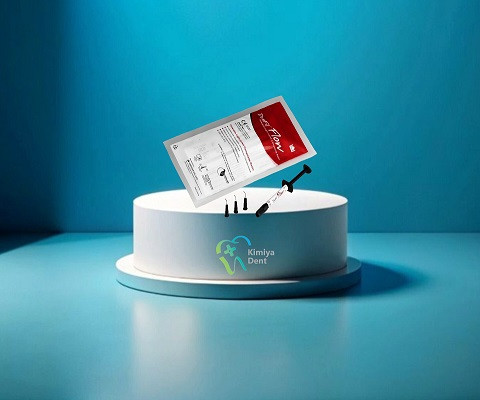 کامپوزیت فلو لایتکیور دنفیل (DenFil Flow) – رزین ترمیمی دندانپزشکی(هلوگرام دار،دارای دوسرنگ،اصلی)