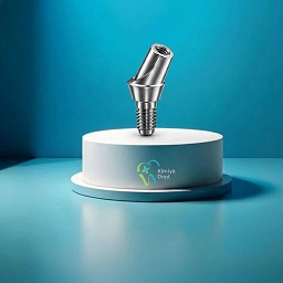 اباتمنت زاویهدار ایمپلنت سایبرمد 15 درجه Ø4.5 ارتفاع 7mm