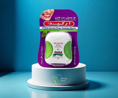 نخ دندان ارکید (Orkid) مدل فانتزی (Fantasy) طول ۵۰ متر با طعم نعنا