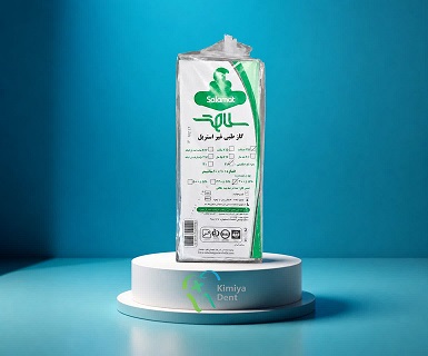 گاز طبی غیراستریل سلامت سایز ۱۰×۱۰ سانتی‌متر