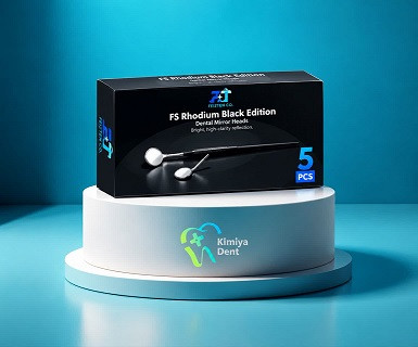 سری آینه دندانپزشکی فایزطب FS Rhodium Black Edition – ست ۵ عددی