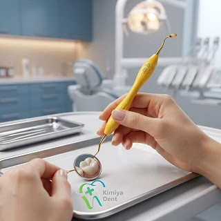 قلم کامپوزیت دندانپزشکی حرفهای (نوک ظریف، ارگونومیک)