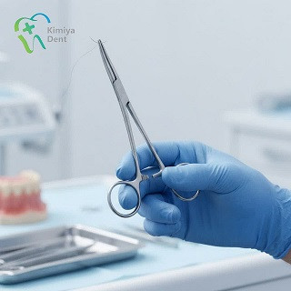 سوزنگیر/نیدلهولدر دندانپزشکی Masquite CVD سایز SM (کد 150-035) – مناسب بخیههای ظریف لثه و جراحیهای پریو