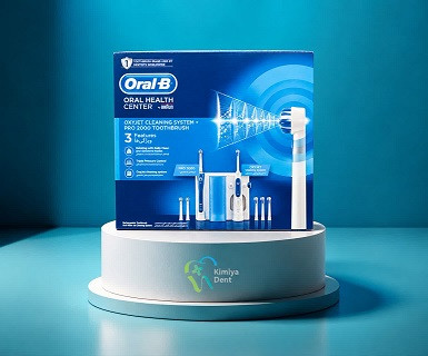 ست مسواک برقی اورالبی Oral-B Oral Health Center مدل Pro 2000 همراه با واترجت OxyJet