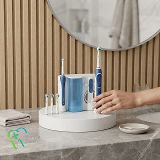 ست مسواک برقی اورالبی Oral-B Oral Health Center مدل Pro 2000 همراه با واترجت OxyJet